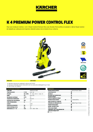 Informations sur le produit