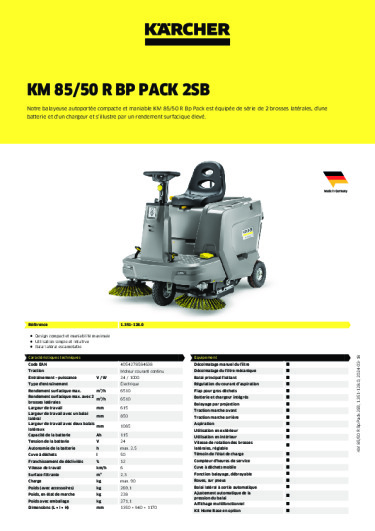 Informations sur le produit