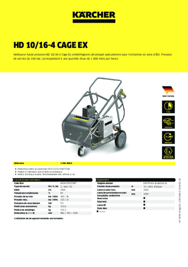 Informations sur le produit