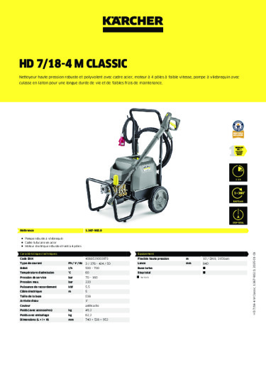 Informations sur le produit