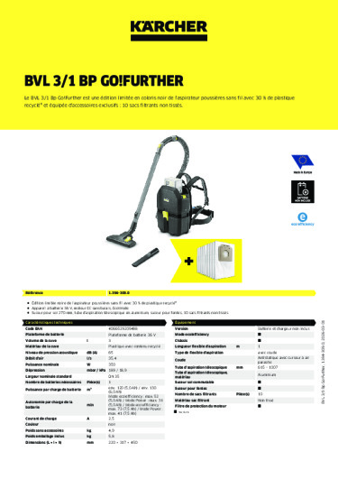 Informations sur le produit