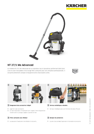 Informations sur le produit