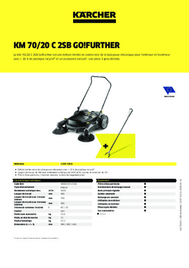 Informations sur le produit