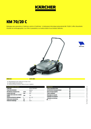 Informations sur le produit