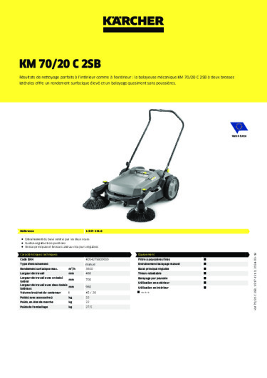 Informations sur le produit