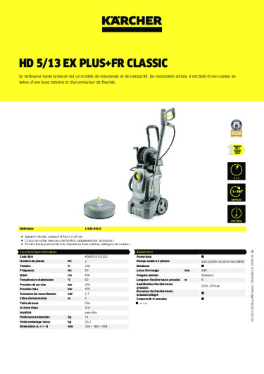 Informations sur le produit