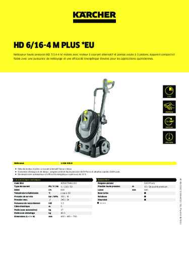 Informations sur le produit