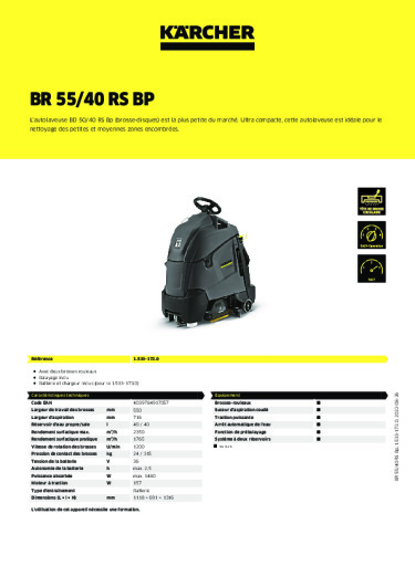 Informations sur le produit