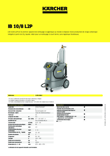 Informations sur le produit