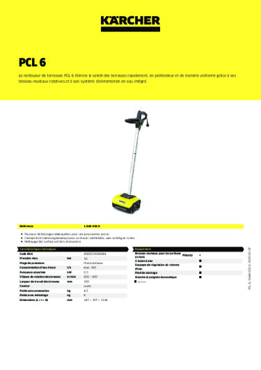 Informations sur le produit