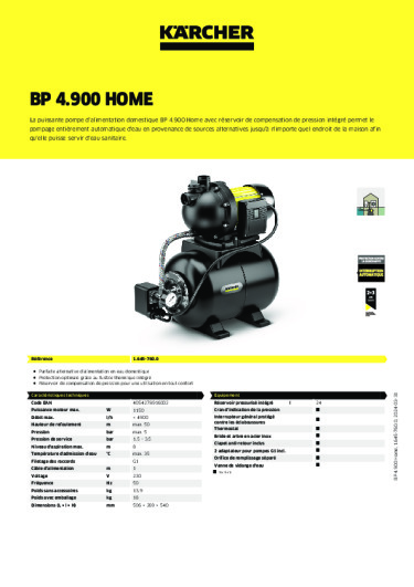 Informations sur le produit