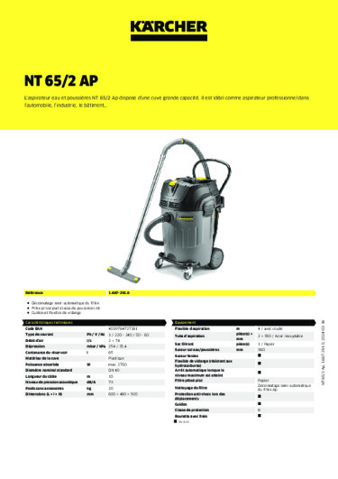 Informations sur le produit