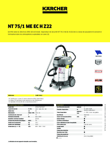 Informations sur le produit