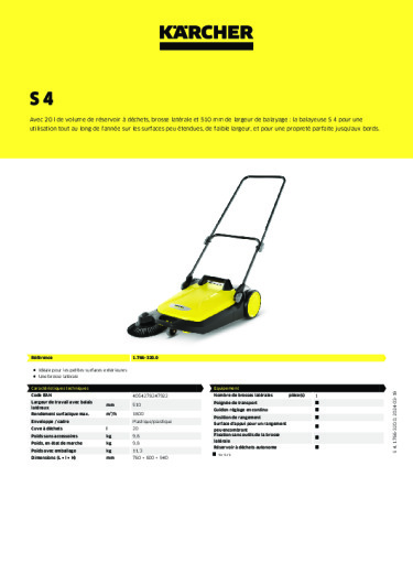 Informations sur le produit