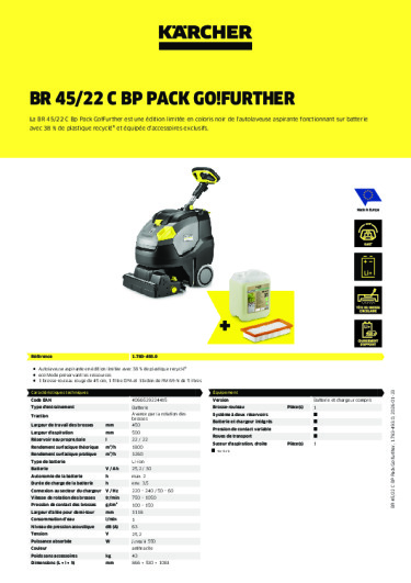 Informations sur le produit