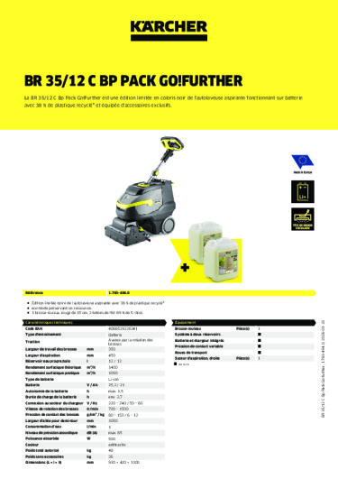 Informations sur le produit