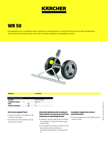 Informations sur le produit