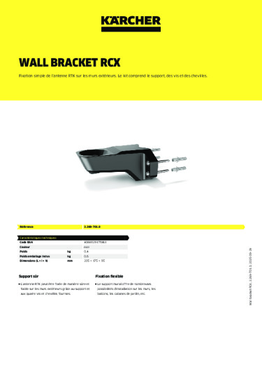 Informations sur le produit