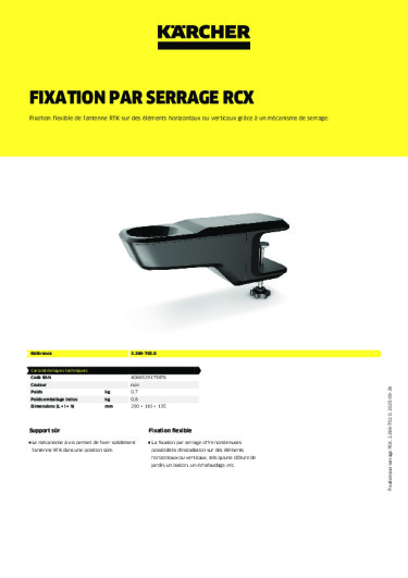 Informations sur le produit