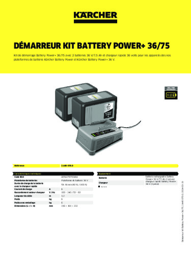 Informations sur le produit