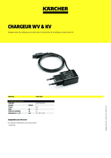 Informations sur le produit