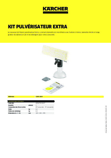 Informations sur le produit