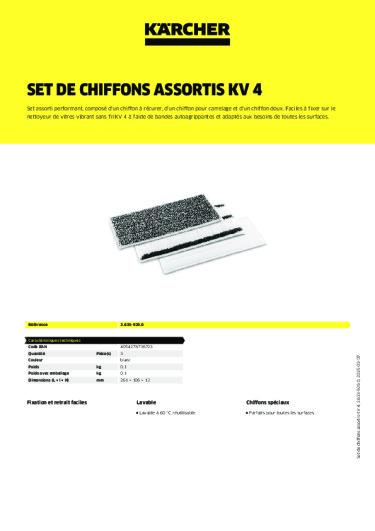 Informations sur le produit