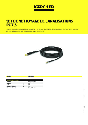 Informations sur le produit