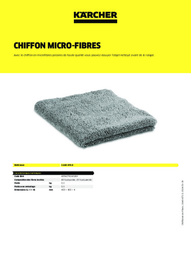 Informations sur le produit