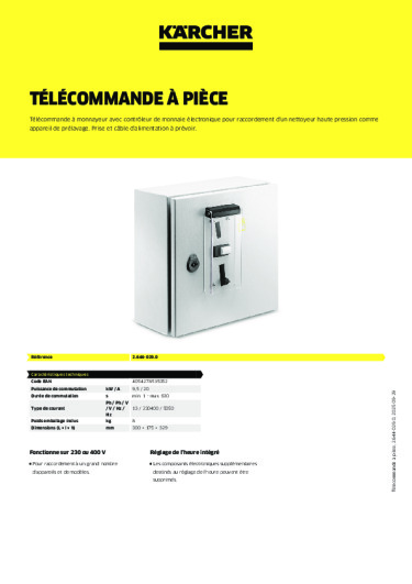 Informations sur le produit