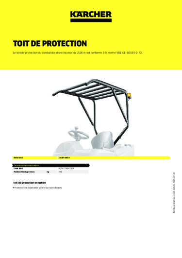 Informations sur le produit