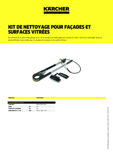 Informations sur le produit