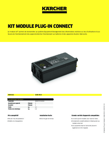 Informations sur le produit