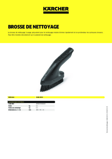 Informations sur le produit