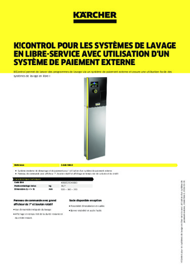 Informations sur le produit