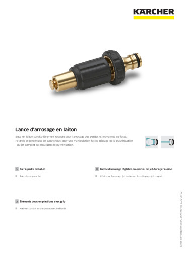 Informations sur le produit