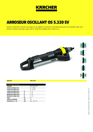 Informations sur le produit