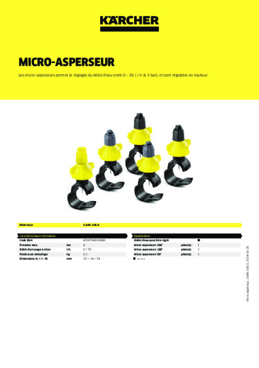 Informations sur le produit