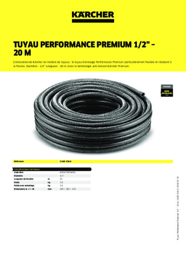 Informations sur le produit