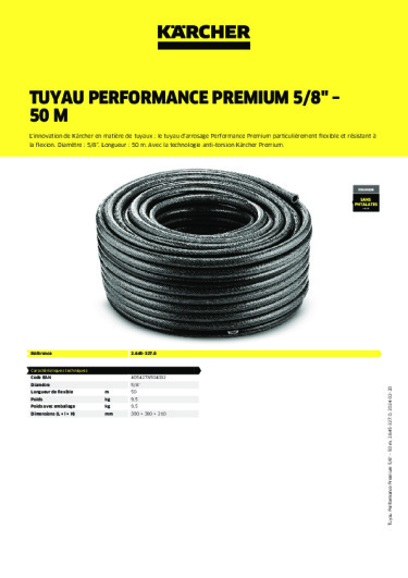 Informations sur le produit