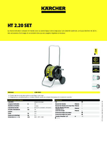 Informations sur le produit