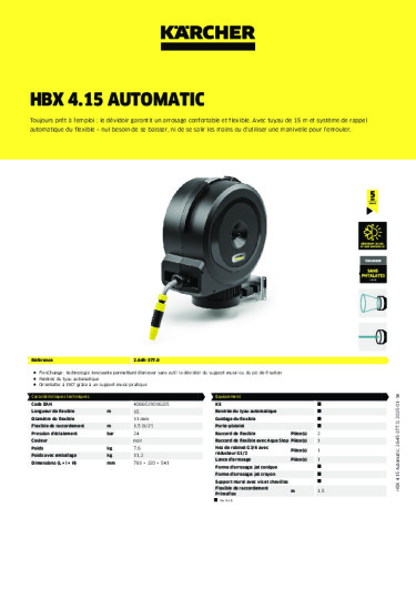 Informations sur le produit