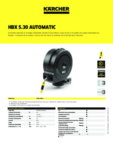 Informations sur le produit