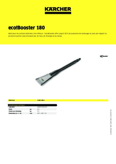 Informations sur le produit