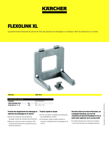 Informations sur le produit