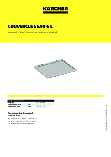 Informations sur le produit