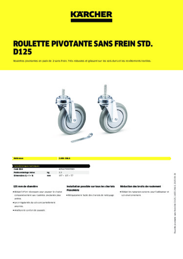 Informations sur le produit