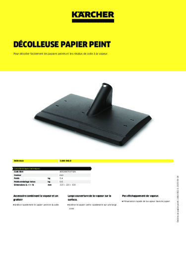 Informations sur le produit