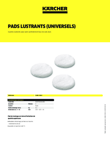 Informations sur le produit