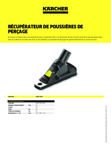 Informations sur le produit